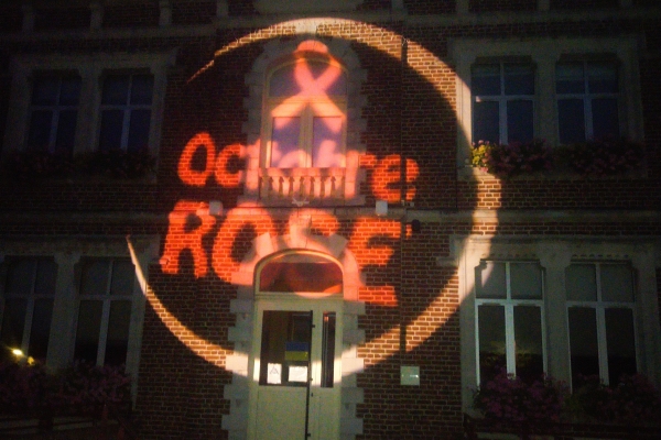 La Mairie en rose pour octobre rose !