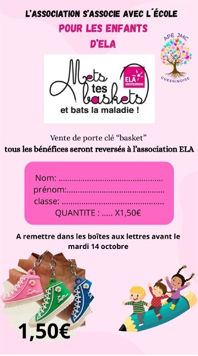 Mets tes baskets et bats la maladie !