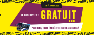SMTD - Le bus devient gratuit au 1er janvier 2022