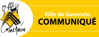 Communiqué de la ville de Guesnain