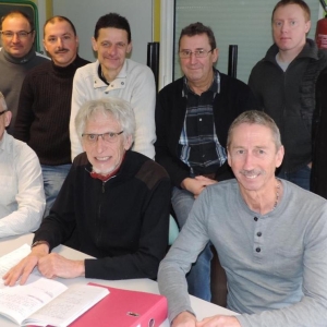 Les membres du Cyclo Club de Guesnain