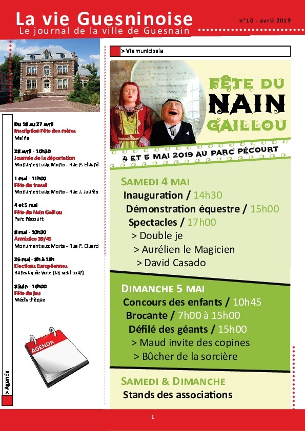 Couverture du bulletin municipal