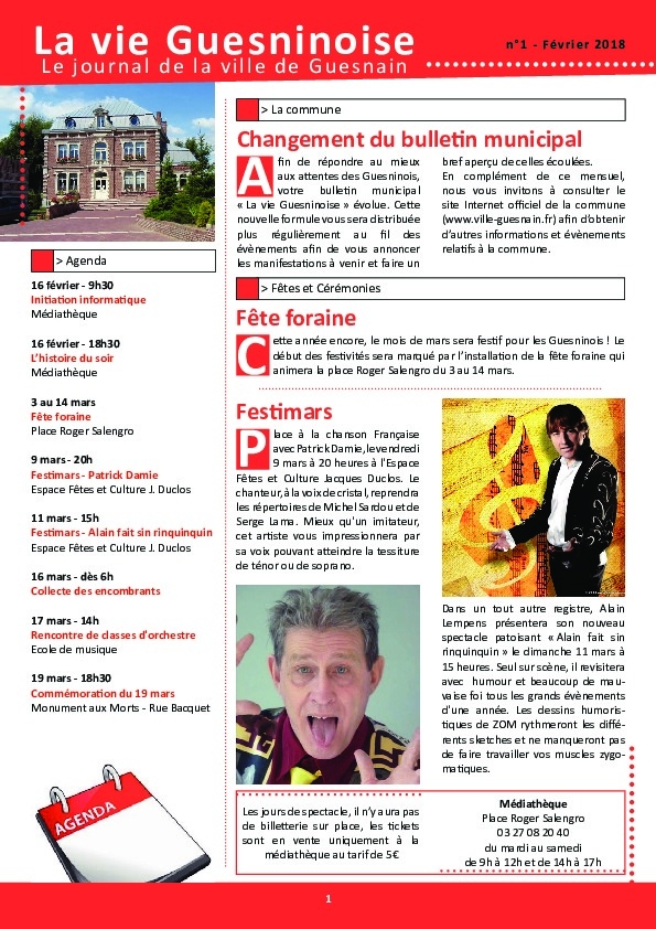 Couverture du bulletin municipal