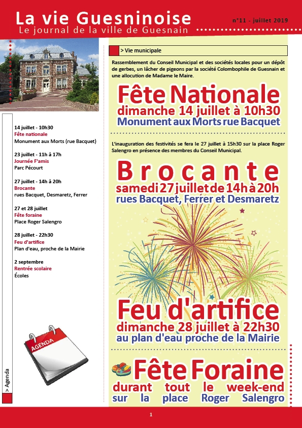 Couverture du bulletin municipal