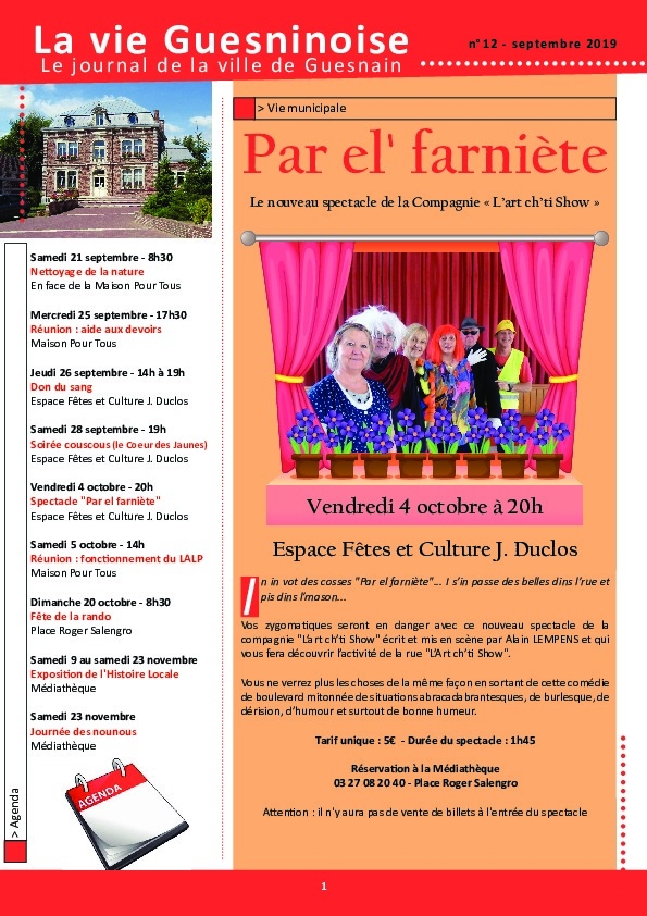 Couverture du bulletin municipal