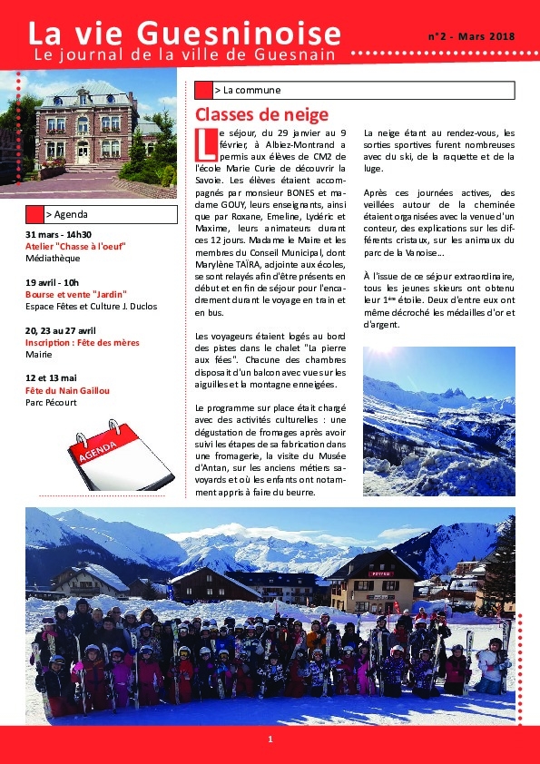 Couverture du bulletin municipal