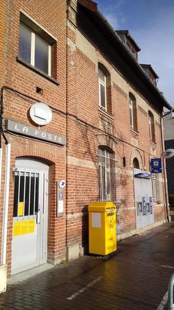 Les locaux de la poste