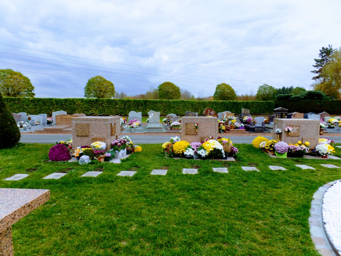 Photo du cimetière paysager