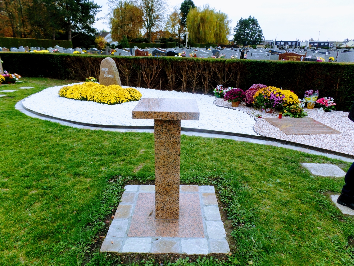 Photo du cimetière paysager