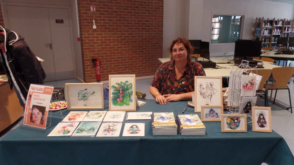 Salon des auteurs et illustrateurs - Adèle BONTOUX