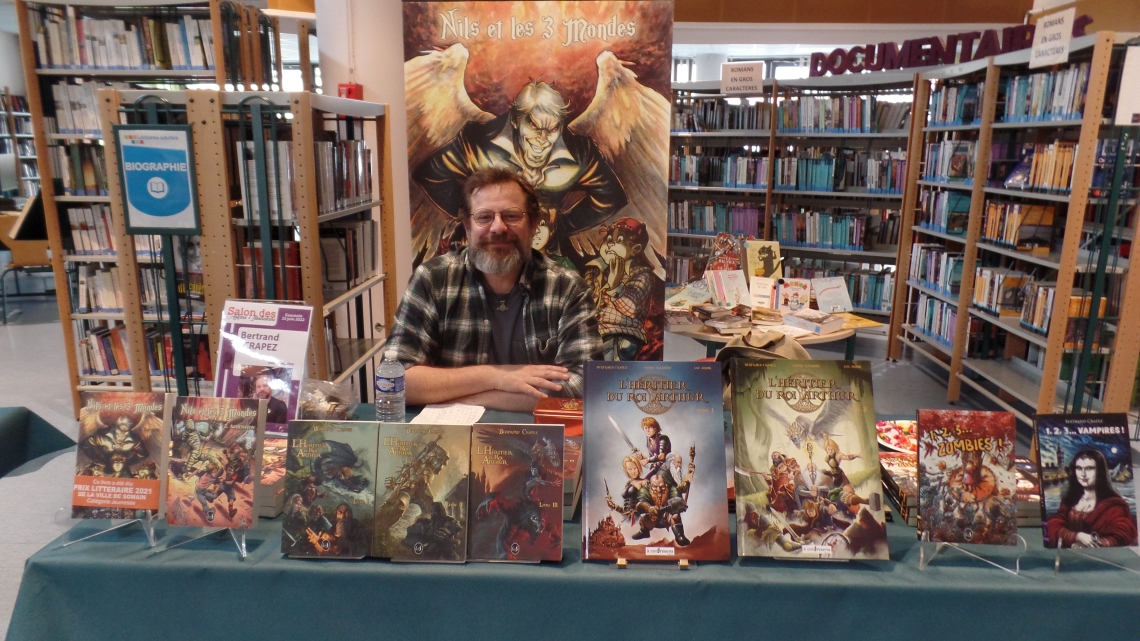 Salon des auteurs et illustrateurs - Bertrand CRAPEZ