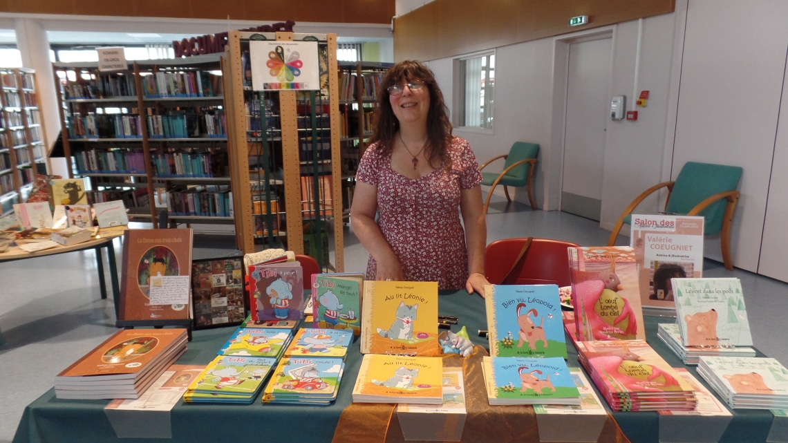 Salon des auteurs et illustrateurs - Valérie COEUGNIET