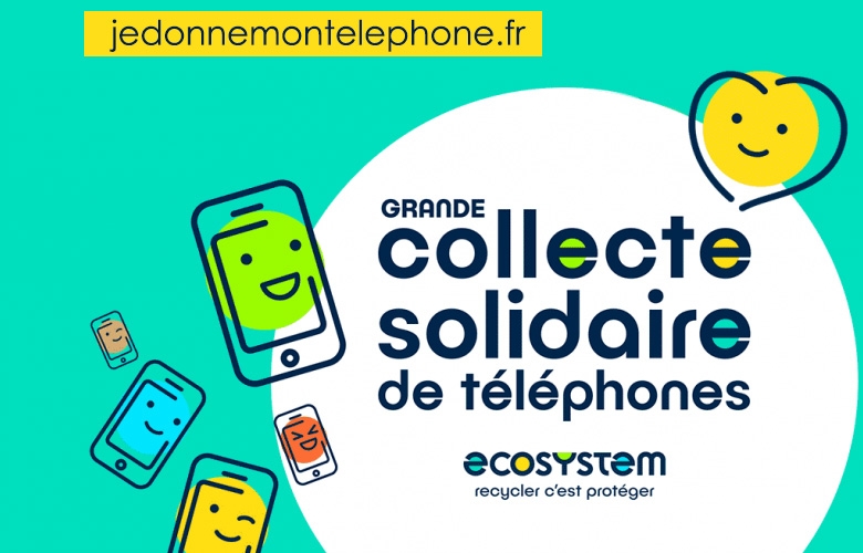 Grande collecte solidaire de téléphones