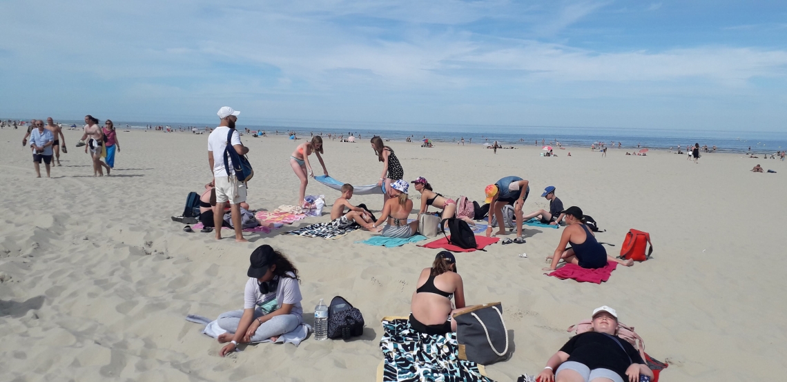 Les jeunes du LALP à Berck