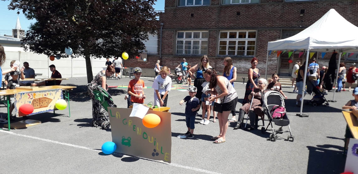 De nombreux participants pour la kermesse !