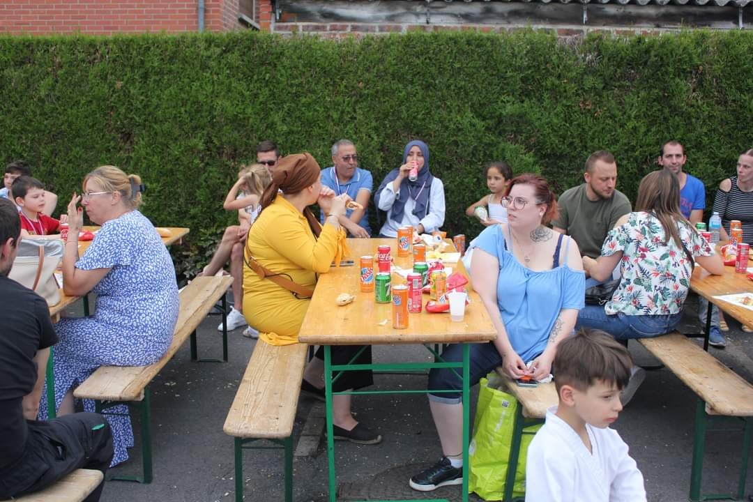 Barbecue festif pour terminer la saison de judo !