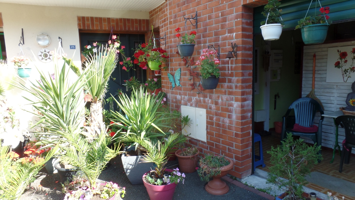 Maison d'un participant au concours des maisons fleuries