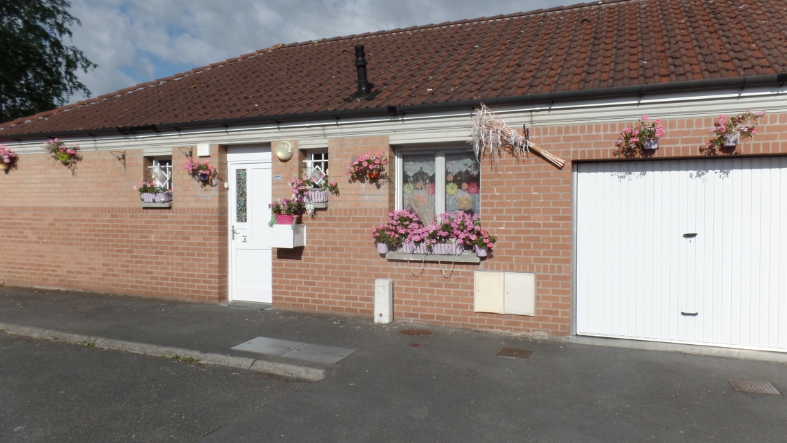 Maison d'un participant au concours des maisons fleuries