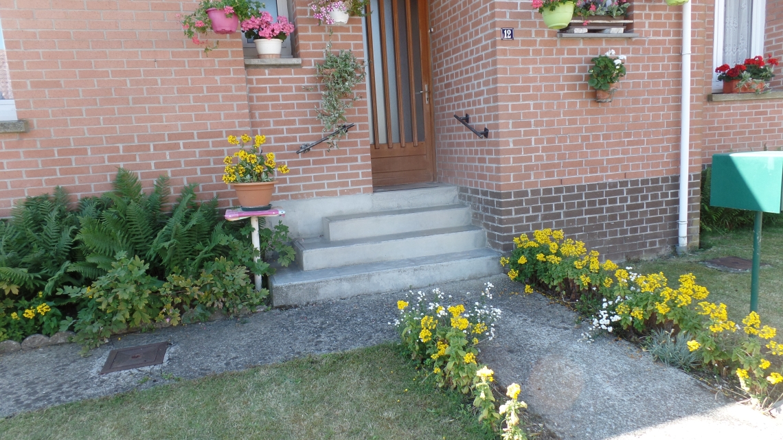 Maison d'un participant au concours des maisons fleuries