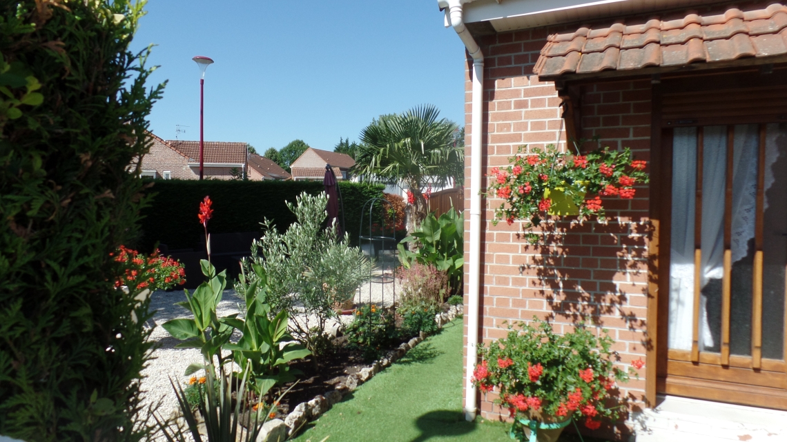 Maison d'un participant au concours des maisons fleuries