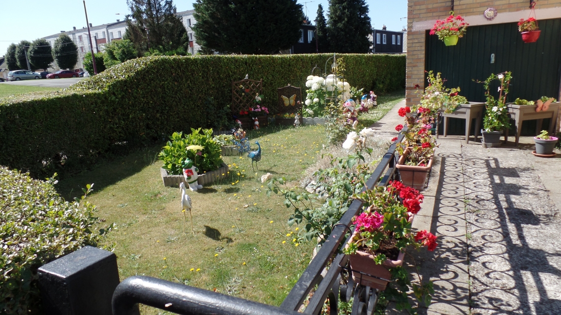 Maison d'un participant au concours des maisons fleuries