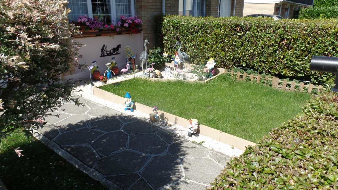 Maison d'un participant au concours des maisons fleuries