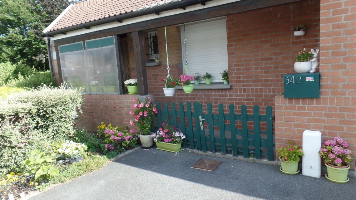 Maison d'un participant au concours des maisons fleuries