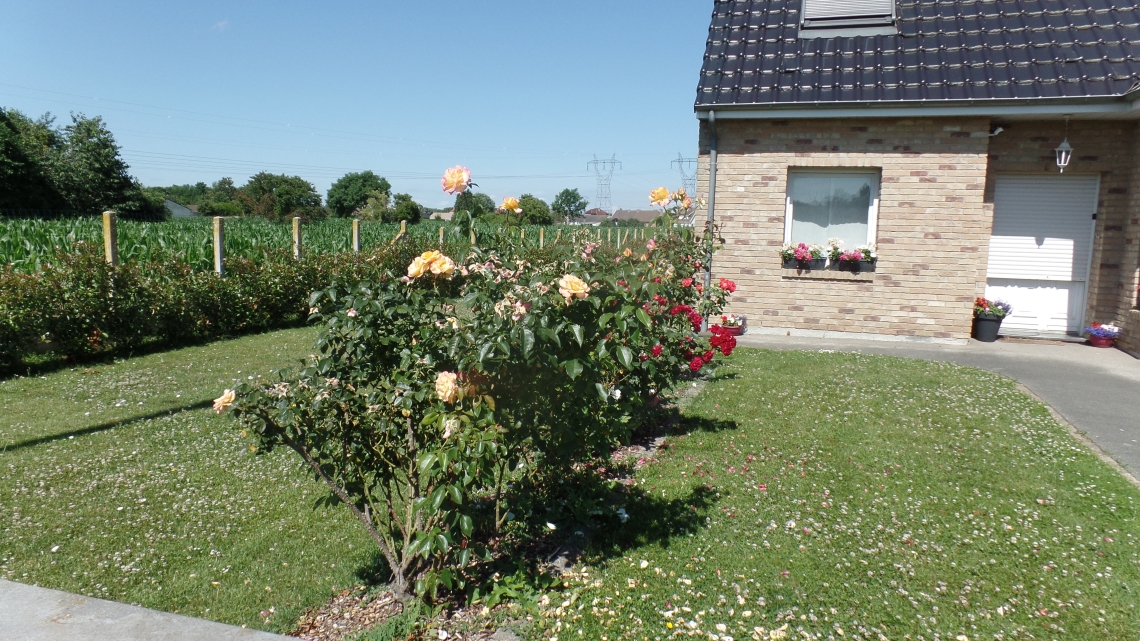 Maison d'un participant au concours des maisons fleuries