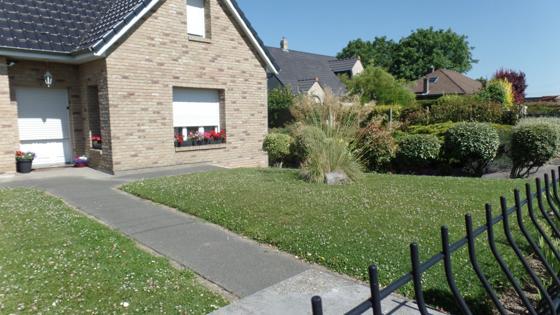 Maison d'un participant au concours des maisons fleuries