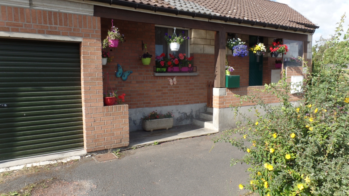 Maison d'un participant au concours des maisons fleuries