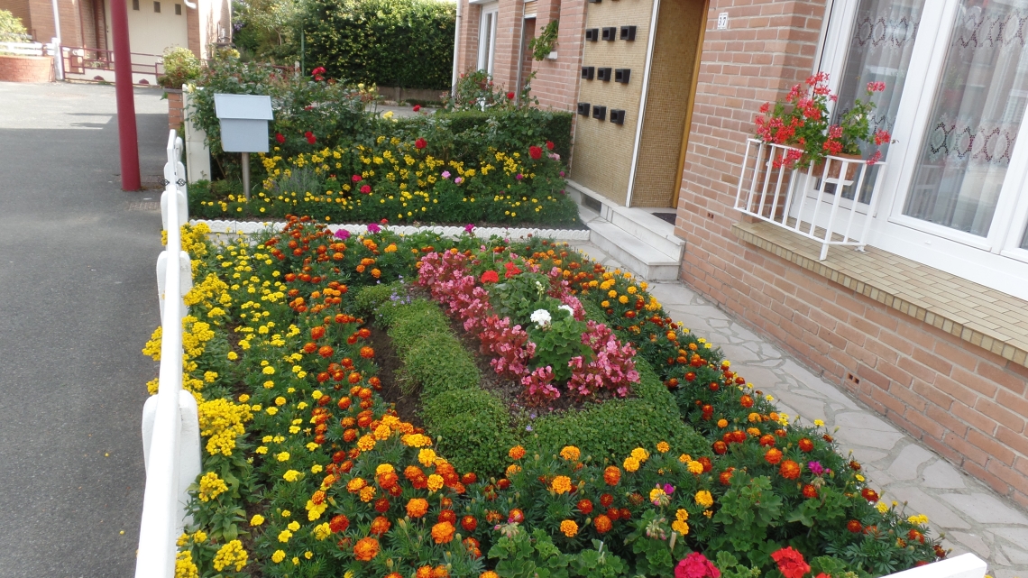 Maison d'un participant au concours des maisons fleuries