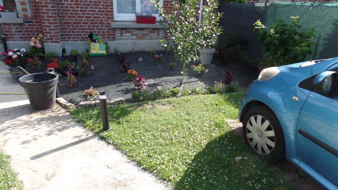 Maison d'un participant au concours des maisons fleuries