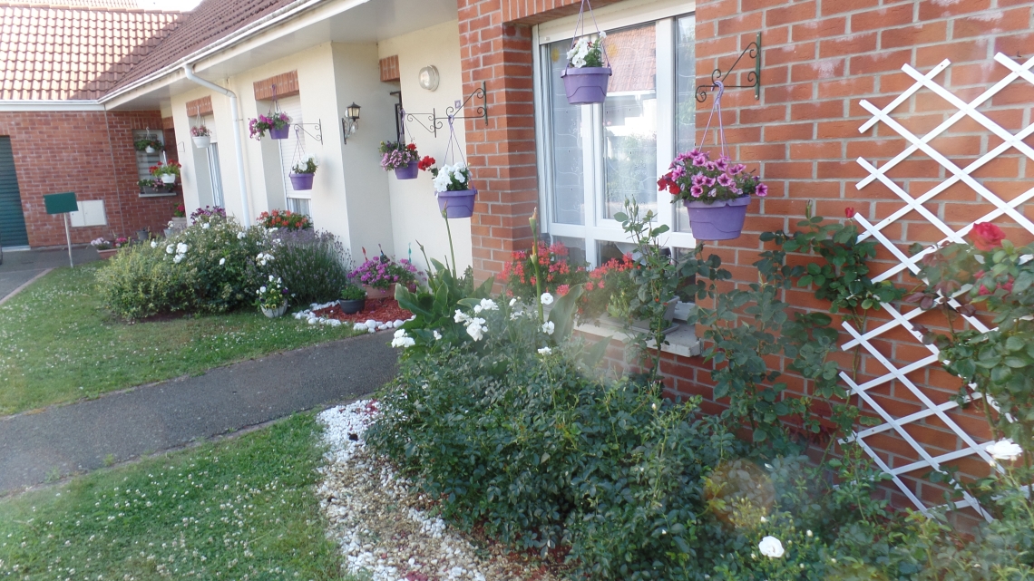 Maison d'un participant au concours des maisons fleuries