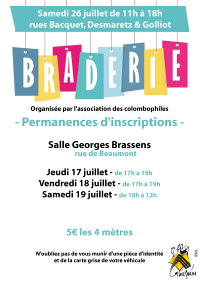Braderie de juillet 2025