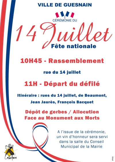 Cérémonie du 14 juillet