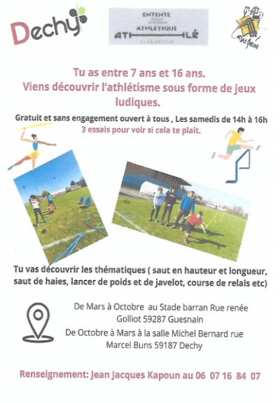 Entente athlétique Dechy Guesnain