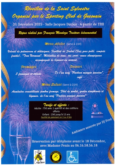 Réveillon de la Saint Sylvestre