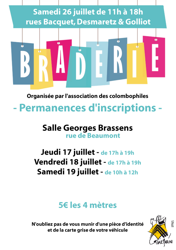 Braderie de juillet 2025